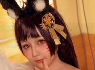 最新写真曝光!KANEKO_咔喵变身埃吉尔女仆,连猫咪都想给她点个赞!