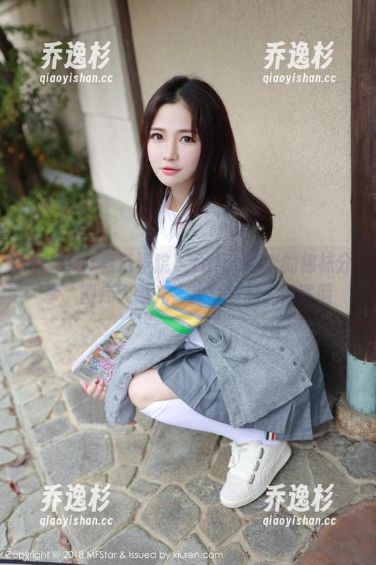MFStar模范学院 - fairy如歌的棉袜分享、图库大曝光，我默默舔了舔嘴唇