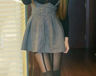 推女郎 – 当丝袜遇上潘娇娇：这组写真图包中的瞬间，居然偷偷挑战了我的审美底线！